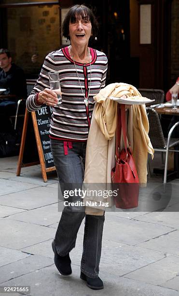 Actress June Brown is seen in Covent Garden on October 28, 2009 in London, England.