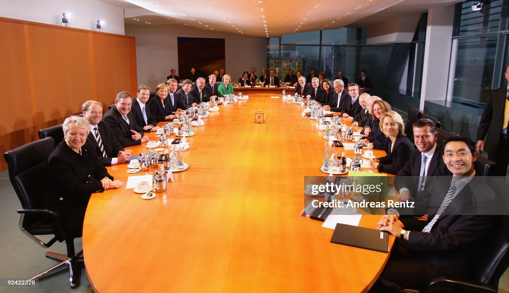 New German Cabinet Meets