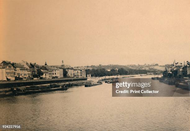 'La Meuse', c1900. From Namur. [Ern. THILL, Bruxelles] Artist Unknown.