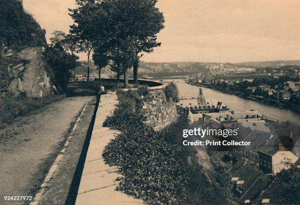 'La Meuse vue de la Citadelle', c1900. From Namur. [Ern. THILL, Bruxelles] Artist Unknown.