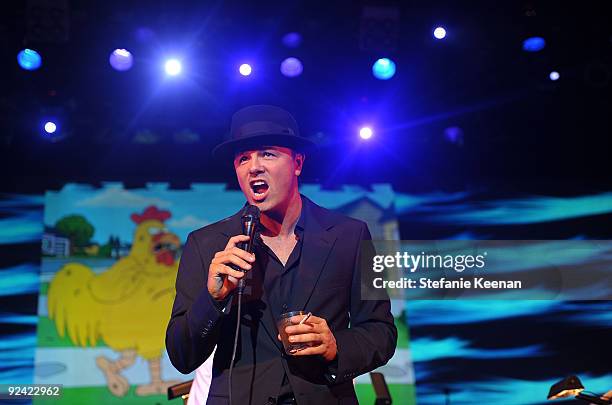 Seth McFarland of Family Guy attends Family Guy's Pre-Emmy Celebration at Avalon on September 18, 2009 in Hollywood, California.