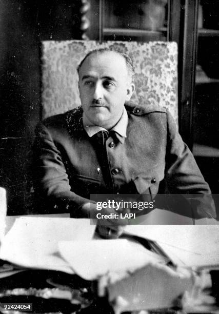 Francisco Franco Bahamonde , Spanish General and statesman.