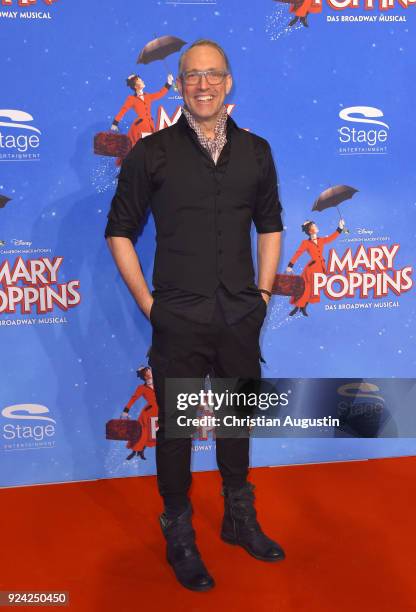 Nik Breidenbach attends "Mary Poppins" Musical Premiere at Stage Theater an der Elbe on February 25, 2018 in Hamburg, Germany.