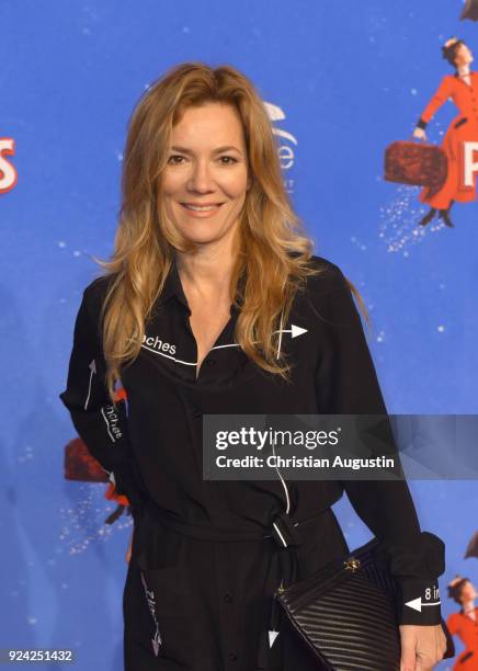 Jessica Stockmann attends "Mary Poppins" Musical Premiere at Stage Theater an der Elbe on February 25, 2018 in Hamburg, Germany.