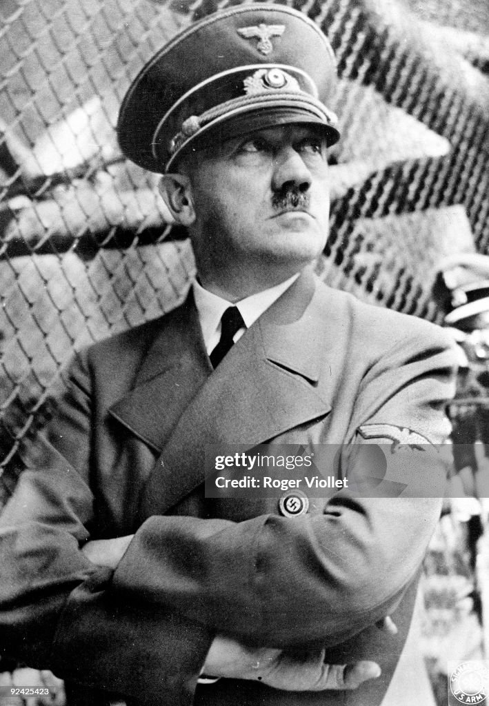 Adolf Hitler (1889-1945), German statesman.