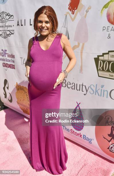 Ali Levine attends BRAVO'S "Stripped" TV Personality and Celebrity Fashion Stylist Expert Ali Levine's Pink Carpet Baby Shower at Rockwell Table &...