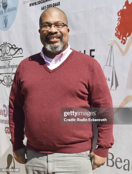 James Lott Jr attends BRAVO'S "Stripped" TV Personality and Celebrity Fashion Stylist Expert Ali Levine's Pink Carpet Baby Shower at Rockwell Table &...