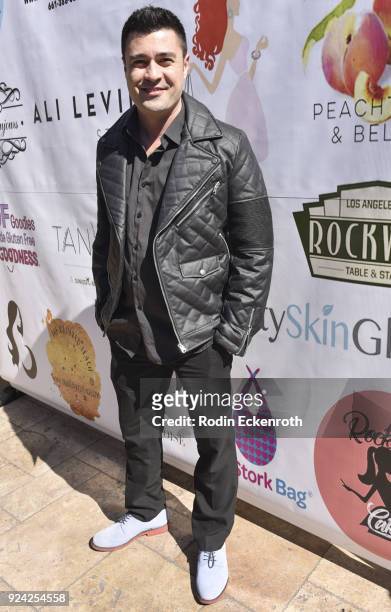 Kevin Sexton attends BRAVO'S "Stripped" TV Personality and Celebrity Fashion Stylist Expert Ali Levine's Pink Carpet Baby Shower at Rockwell Table &...