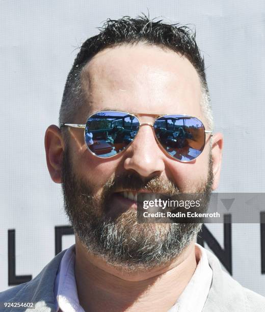 Justin Jacaruso attends BRAVO'S "Stripped" TV Personality and Celebrity Fashion Stylist Expert Ali Levine's Pink Carpet Baby Shower at Rockwell Table...