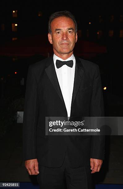 Nick Broomfield arrives for the Times BFI 53rd London Film Festival Awards Ceremony at Inner Temple on October 28, 2009 in London, England.