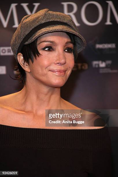 Actress Anouschka Renzi attends the premiere of 'Romy' at the Delphi cinema on October 27, 2009 in Berlin, Germany.