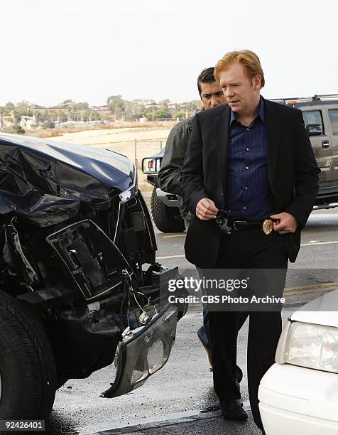 Point of Impact" -- When the CSIs investigate who or what caused a horrific car accident, both drivers' darkest secrets are revealed, on CSI: MIAMI,...