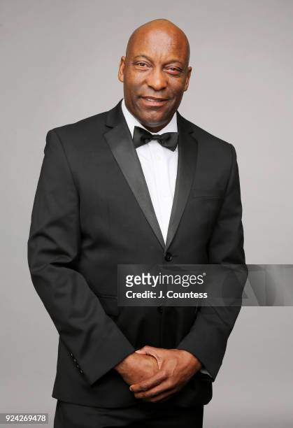 John Singleton poses for a portrait during the 2018 American Black Film Festival Honors Awards at The Beverly Hilton Hotel on February 25, 2018 in...