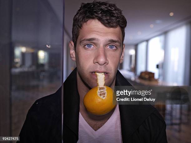 Actor Justin Bartha poses for a portrait session in Beverly Hills, CA for YRB Magazine.