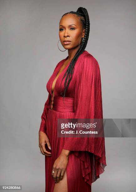 Sydelle Noel poses for a portrait during the 2018 American Black Film Festival Honors Awards at The Beverly Hilton Hotel on February 25, 2018 in...