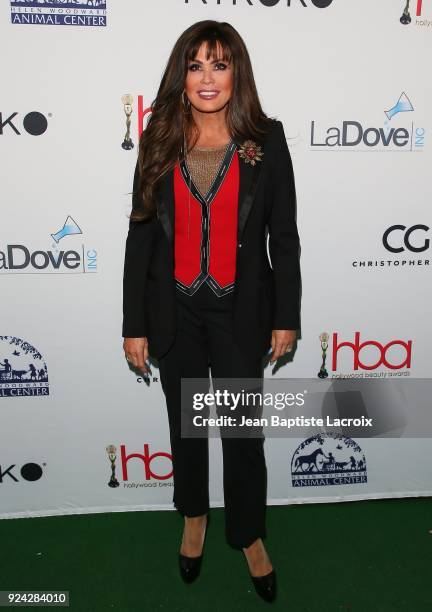 Marie Osmond attends the 4th Hollywood Beauty Awards on February 25, 2018 in Hollywood, California.