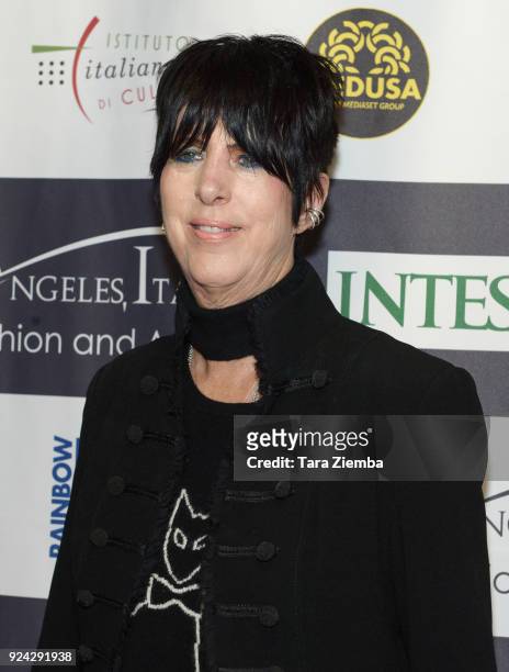 Diane Warren attends the 13th Annual L.A. Italia Fest Film Fest opening night premiere of 'Hotel Gagarin' at TCL Chinese 6 Theatres on February 25,...