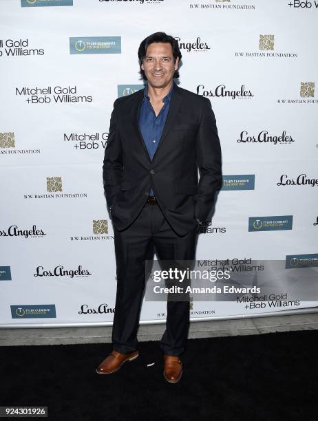 Actor Jay Montalvo arrives at the Mitchell Gold + Bob Williams Birthday Bash to benefit The Tyler Clementi Foundation at the Mitchell Gold + Bob...