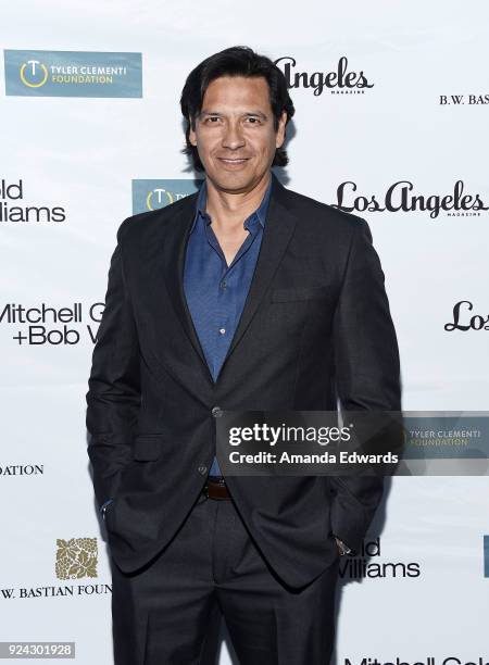 Actor Jay Montalvo arrives at the Mitchell Gold + Bob Williams Birthday Bash to benefit The Tyler Clementi Foundation at the Mitchell Gold + Bob...