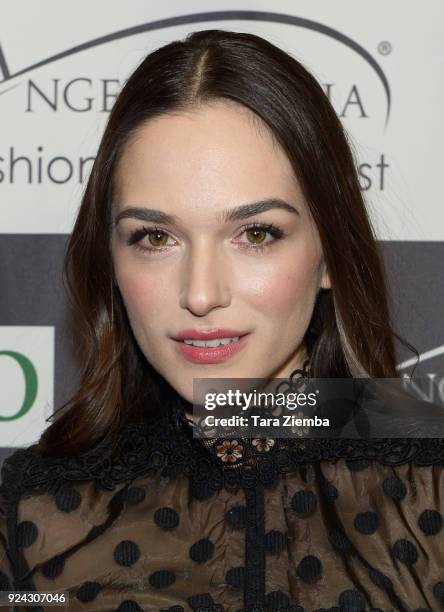 Actress Emanuela Postacchini attends the 13th Annual L.A. Italia Fest Film Fest opening night premiere of 'Hotel Gagarin' at TCL Chinese 6 Theatres...