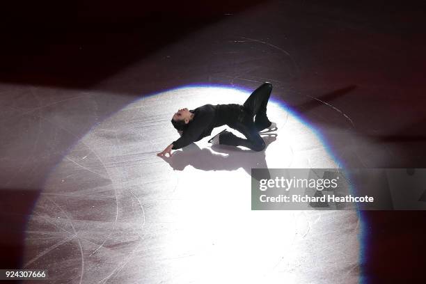 Evgenia Medvedeva of the Olympic Athletes of Russia performs during the Figure Skating Gala Exhibition on day 16 of the PyeongChang 2018 Winter...