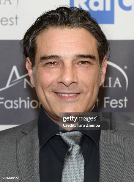 Actor Marco Leonardi attends the 13th Annual L.A. Italia Fest Film Fest opening night premiere of 'Hotel Gagarin' at TCL Chinese 6 Theatres on...