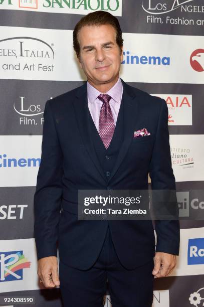 Actor Vincent De Paul attends the 13th Annual L.A. Italia Fest Film Fest opening night premiere of 'Hotel Gagarin' at TCL Chinese 6 Theatres on...