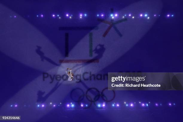 Satoko Miyahara of Japan performs during the Figure Skating Gala Exhibition on day 16 of the PyeongChang 2018 Winter Olympics at Gangneung Ice Arena...