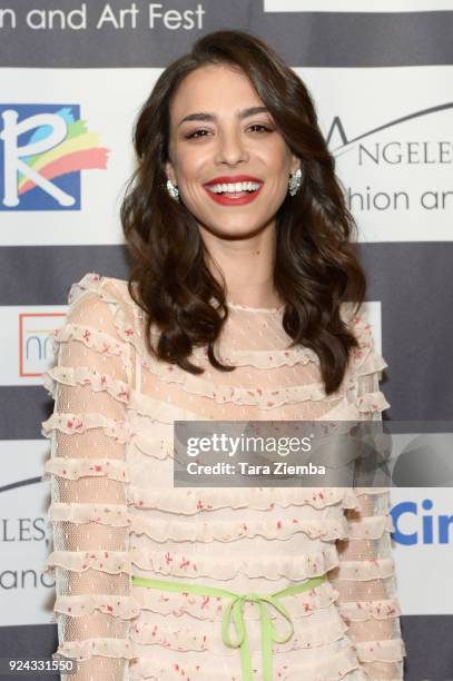 Actress Marianna Di Martino attends the 13th Annual L.A. Italia Fest Film Fest opening night premiere of 'Hotel Gagarin' at TCL Chinese 6 Theatres on...