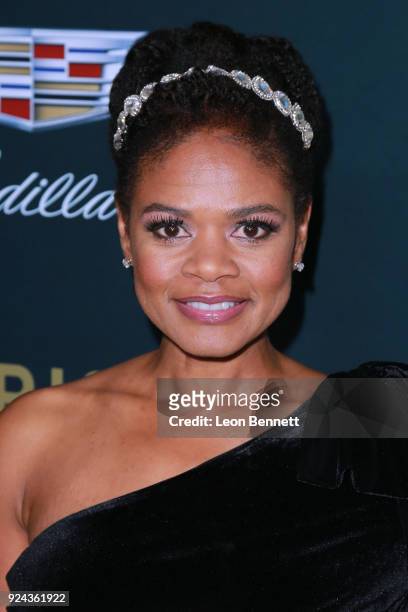 Actress Kimberly Elise attends the 2018 American Black Film Festival Honors Awards at The Beverly Hilton Hotel on February 25, 2018 in Beverly Hills,...