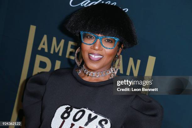 Music artist Dionne Farris attends the 2018 American Black Film Festival Honors Awards at The Beverly Hilton Hotel on February 25, 2018 in Beverly...