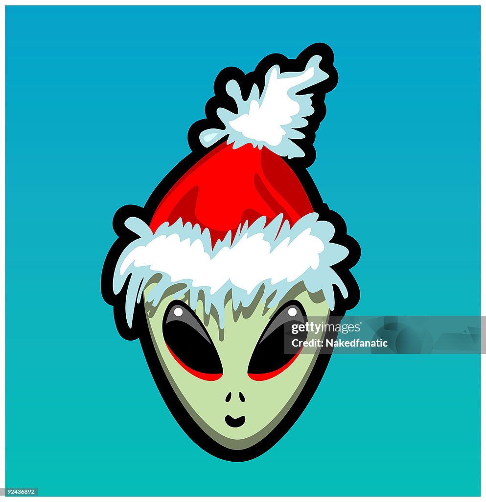 Alien Santa Alien Santa High-Res Vector Graphic - Getty Images