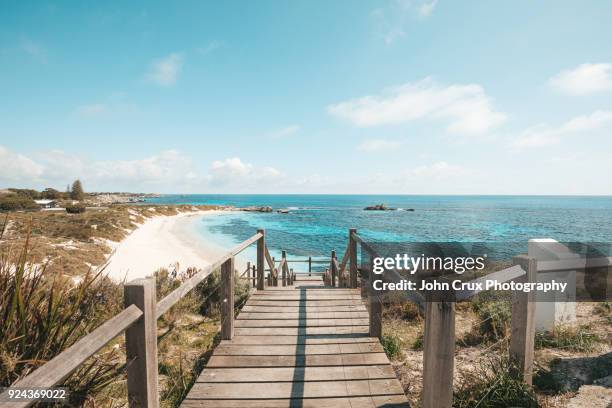 rottnest island walkway - fremantle stock pictures, royalty-free photos & images