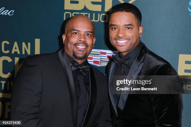 Actor Larron Tate attends the 2018 American Black Film Festival Honors Awards at The Beverly Hilton Hotel on February 25, 2018 in Beverly Hills,...