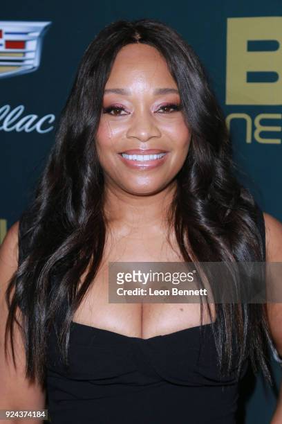 Senior Vice President, Specials, Music, and News at BET Connie Orlando attends the 2018 American Black Film Festival Honors Awards at The Beverly...