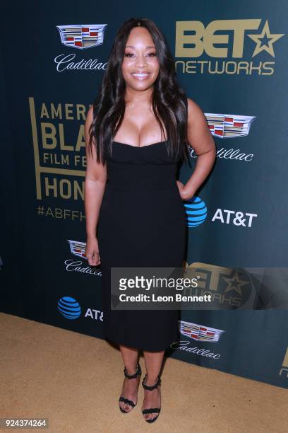 Senior Vice President, Specials, Music, and News at BET Connie Orlando attends the 2018 American Black Film Festival Honors Awards at The Beverly...