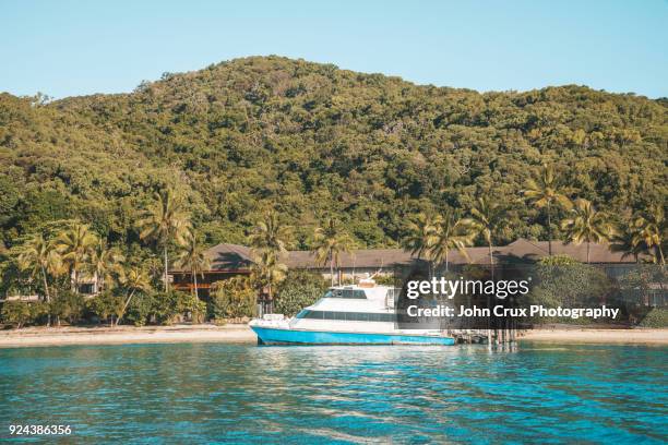 fitzroy island ferry - imbarcazione per passeggeri foto e immagini stock