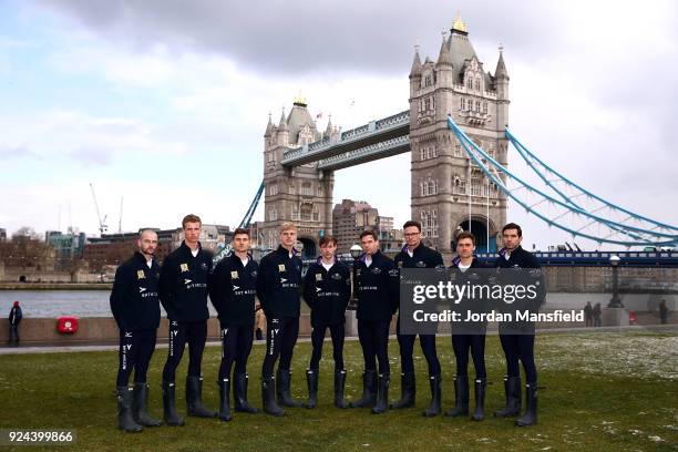 Oxford University Boat Club Iain Mandale, Felix Drinkall, Will Cahill, Anders Weiss, Zachary Thomas Johnson, Will Geffen, Joshua Bugajski, Claas...