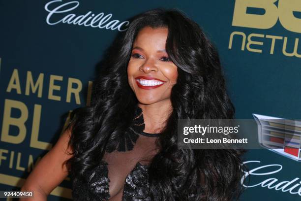 Actress Keesha Sharp attends the 2018 American Black Film Festival Honors Awards at The Beverly Hilton Hotel on February 25, 2018 in Beverly Hills,...