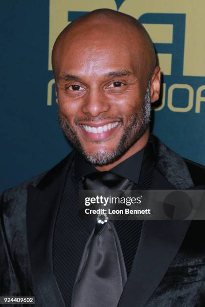 Music artist Kenny Lattimore attends the 2018 American Black Film Festival Honors Awards at The Beverly Hilton Hotel on February 25, 2018 in Beverly...