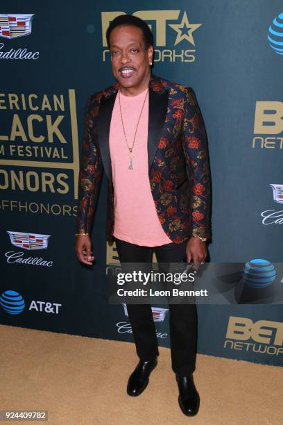 Music artist Charlie Wilson attends the 2018 American Black Film Festival Honors Awards at The Beverly Hilton Hotel on February 25, 2018 in Beverly...