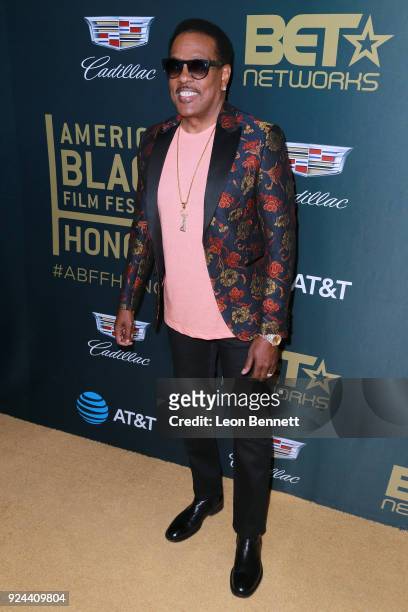 Music artist Charlie Wilson attends the 2018 American Black Film Festival Honors Awards at The Beverly Hilton Hotel on February 25, 2018 in Beverly...