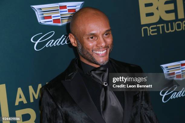 Music artist Kenny Lattimore attends the 2018 American Black Film Festival Honors Awards at The Beverly Hilton Hotel on February 25, 2018 in Beverly...