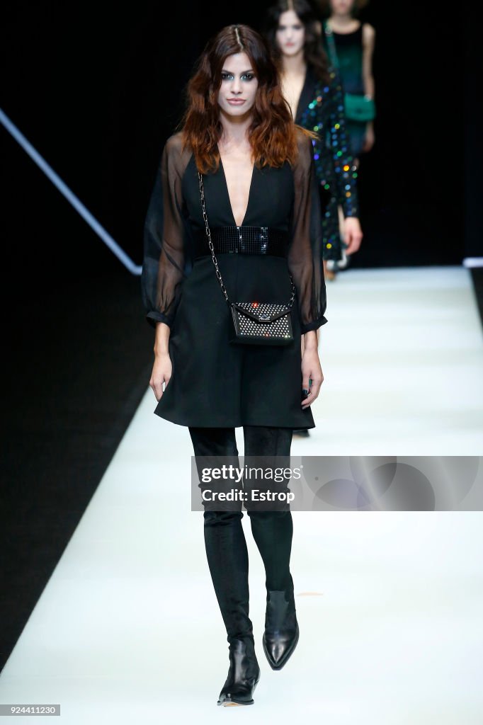 Emporio Armani - Runway - Milan Fashion Week Fall/Winter 2018/19