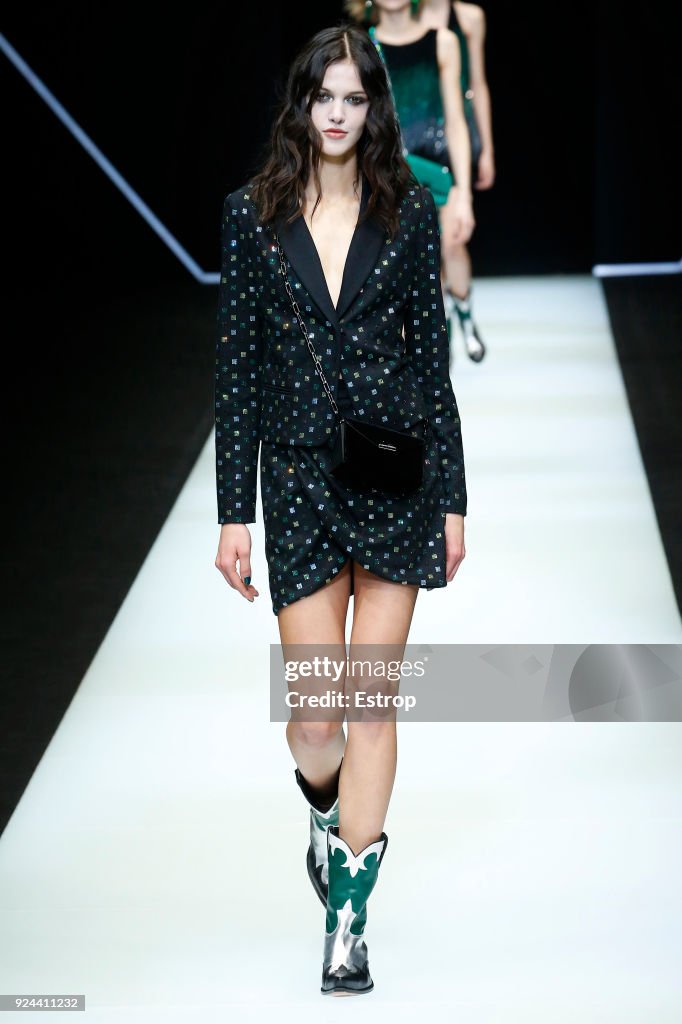 Emporio Armani - Runway - Milan Fashion Week Fall/Winter 2018/19