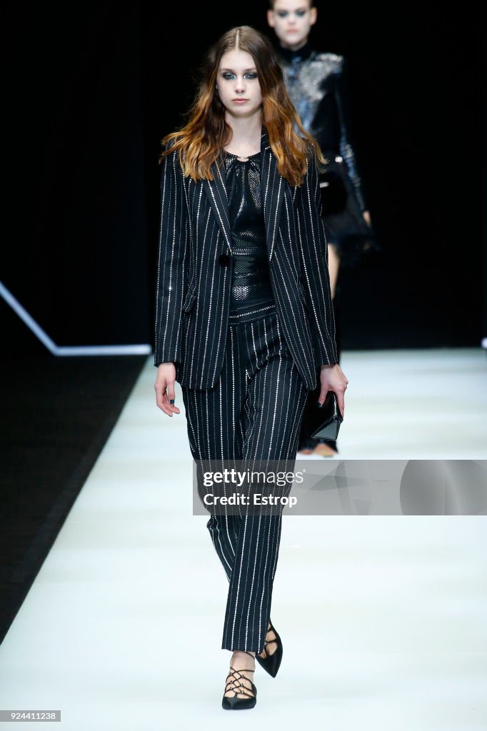 Emporio Armani - Runway - Milan Fashion Week Fall/Winter 2018/19