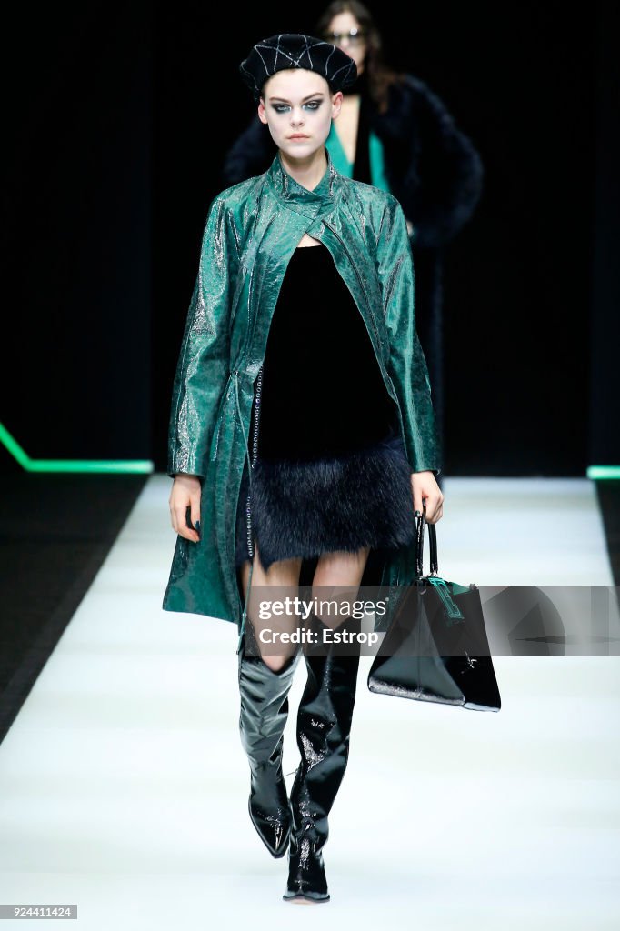 Emporio Armani - Runway - Milan Fashion Week Fall/Winter 2018/19