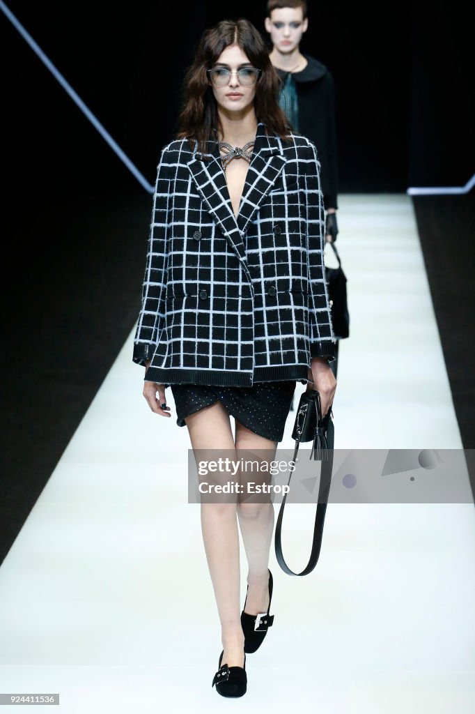 Emporio Armani - Runway - Milan Fashion Week Fall/Winter 2018/19