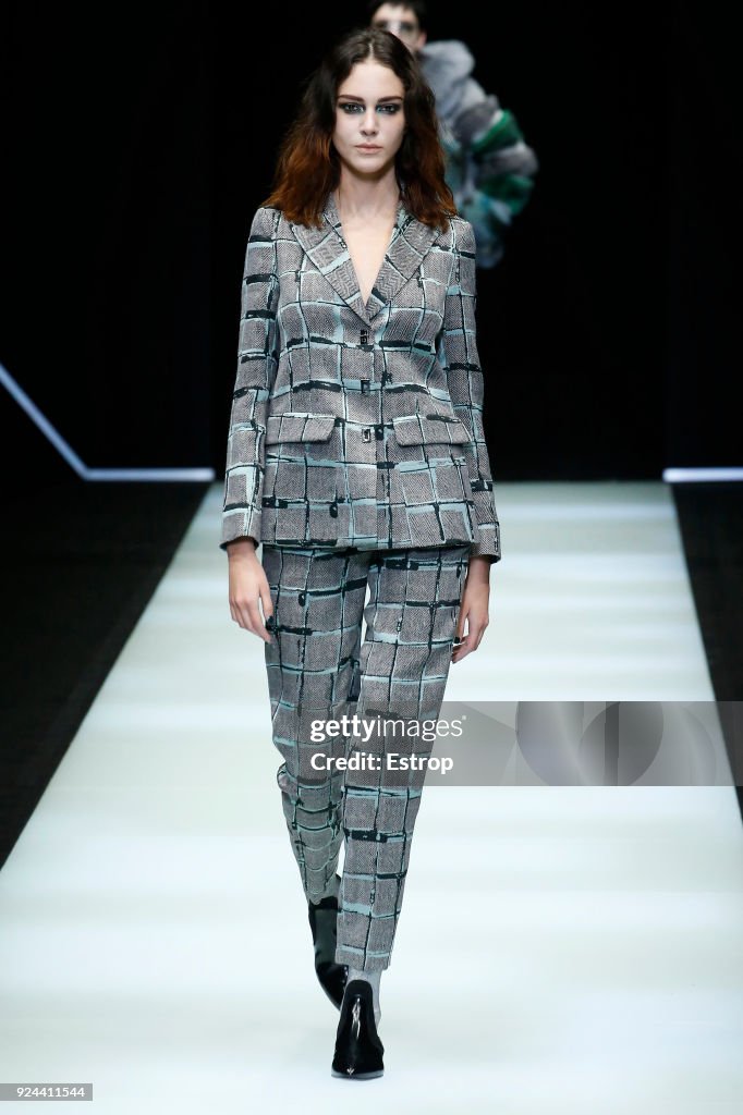 Emporio Armani - Runway - Milan Fashion Week Fall/Winter 2018/19