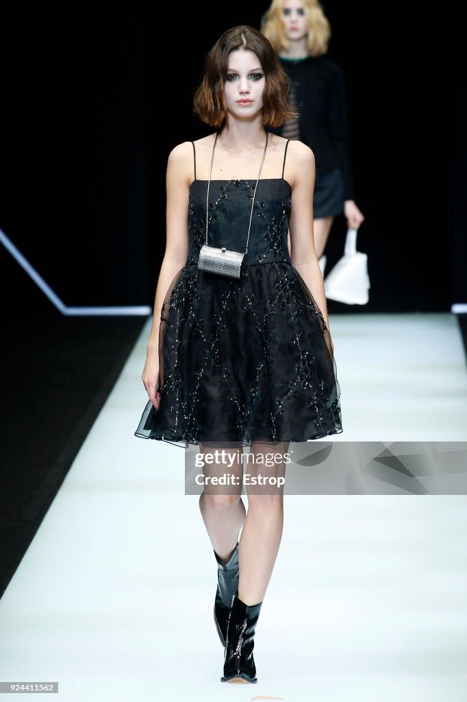 Emporio Armani - Runway - Milan Fashion Week Fall/Winter 2018/19